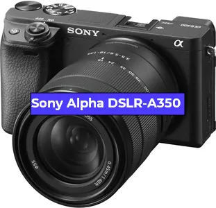 Ремонт фотоаппарата Sony Alpha DSLR-A350 в Самаре